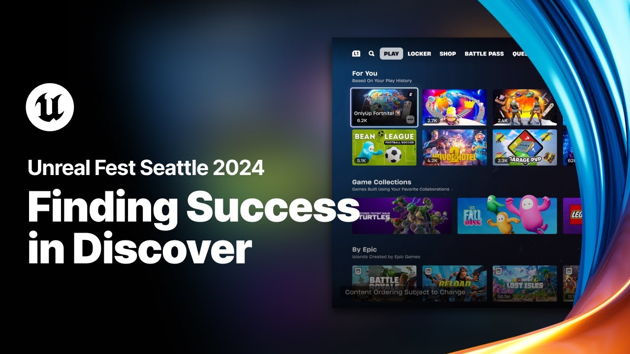 Read more about the article Finding Success in Discover | Unreal Fest 2024