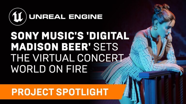 Read more about the article Sony Music's 'digital Madison Beer' sets the virtual concert world on fire | Unreal Engine