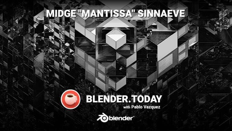 Read more about the article MIDGE “MANTISSA” SINNAEVE | Blender Everyday #08