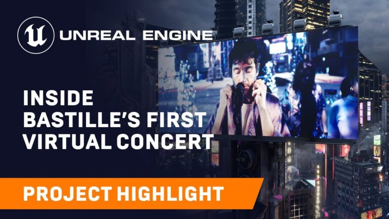 Read more about the article Inside Bastille’s first virtual concert | Spotlight | Unreal Engine