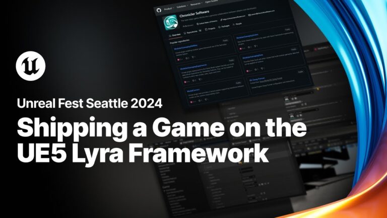 Read more about the article Plugin-afying Lyra: Shipping a Game on the UE5 Lyra Framework | Unreal Fest 2024