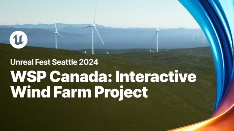 Read more about the article Creating Real-World Interactive Wind Farm Projects for Stakeholder Engagement | Unreal Fest 2024