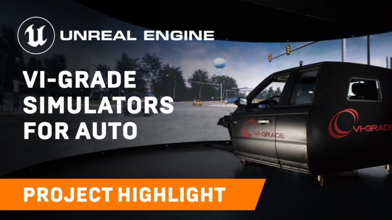 Read more about the article VI-grade Simulators for Auto | Spotlight | Unreal Engine