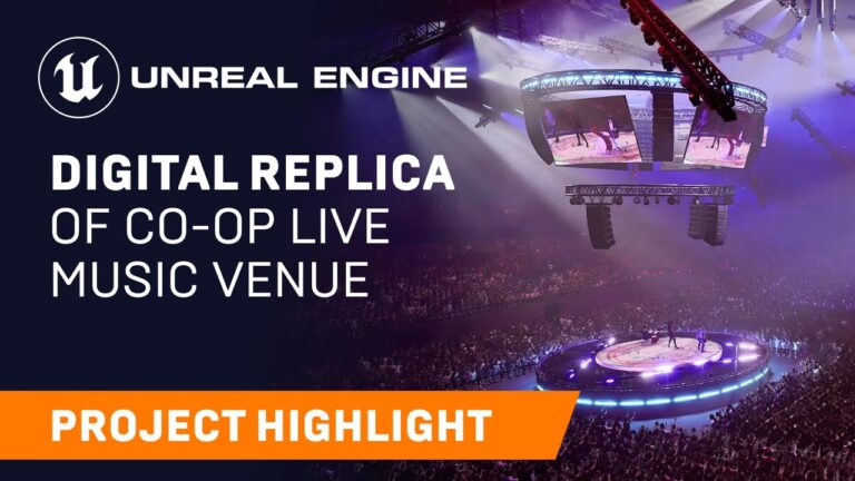 Read more about the article Digital replica of Co-op Live music venue | Spotlight | Unreal Engine