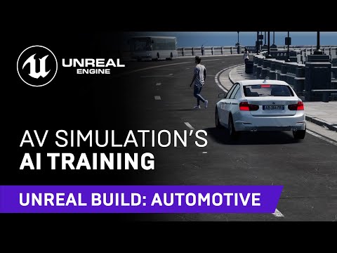 Read more about the article AV Simulation: Autonomous Vehicle Training | Unreal Build: Automotive 2021