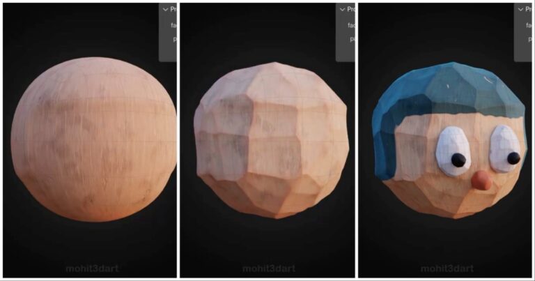 Read more about the article 3D Artist Procedurally Carved Face In Wood Using Blender