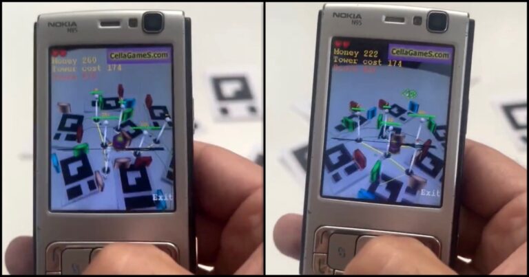 Read more about the article Augmented Reality Game Ran on a 2007 Nokia Phone