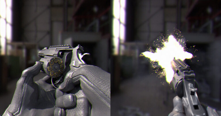 Read more about the article Check Out This Neat Revolver Animation Made with Blender