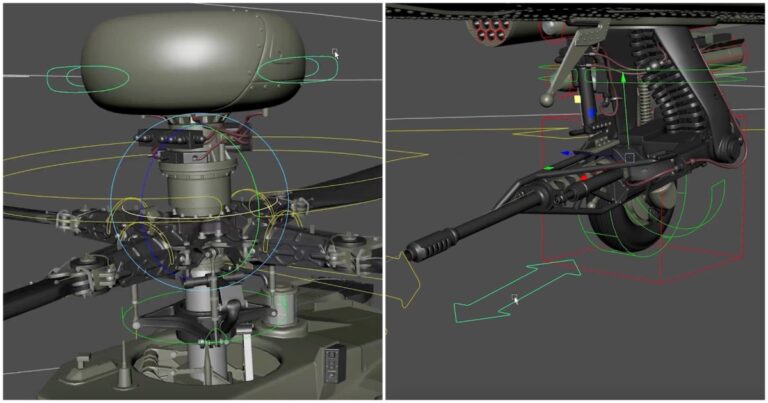 Read more about the article Check Out a Detailed Apache Helicopter Rig Made for an Upcoming Film