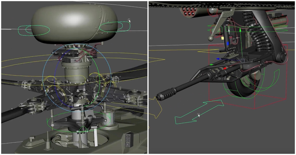 Read more about the article Check Out a Detailed Apache Helicopter Rig Made for an Upcoming Film