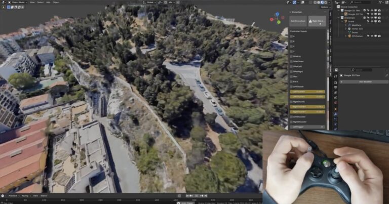 Read more about the article Free Blender Add-On For Controlling the Camera Like You Would a Drone