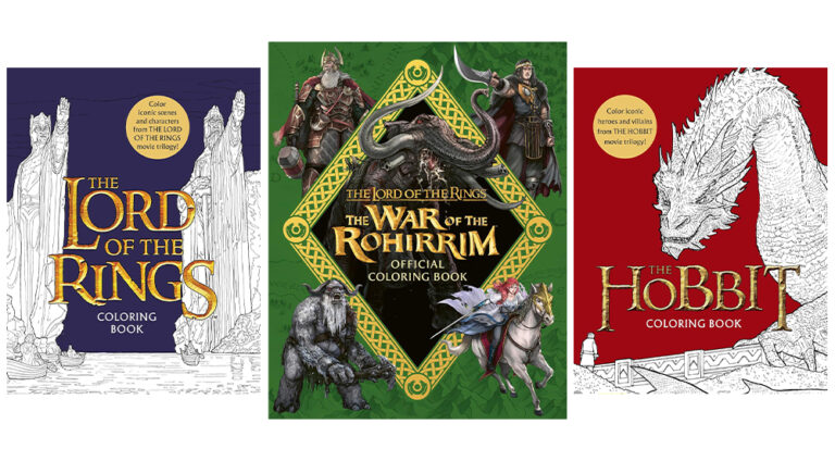 Read more about the article Gift Idea: The Only Official Lord Of The Rings Coloring Books Are On Sale At Amazon