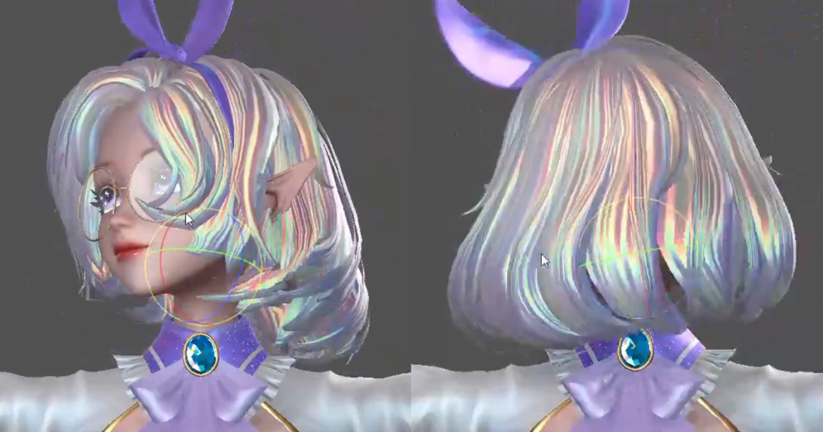 Read more about the article Nice Hair Physics Simulated with Magica Cloth