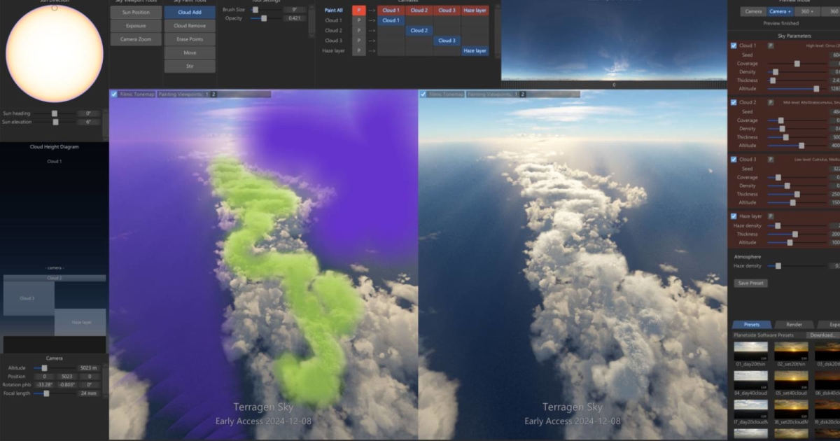 Read more about the article Planetside Software Launched Terragen 4.8 & Updated Terragen Sky With Sky Paint