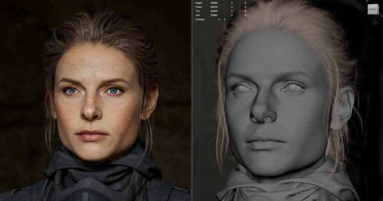 Read more about the article Rebecca Ferguson’s Lady Jessica From Dune Recreated in 3D