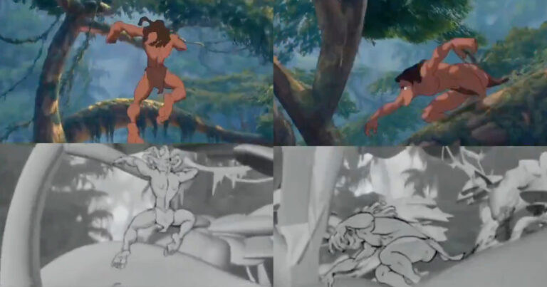 Read more about the article Seamless Blend of 2D & 3D in This Tarzan Animation Inspired Many Artists