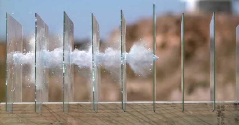 Read more about the article Simulating a Bullet Breaking Glass Panels at 96000 FPS in Houdini