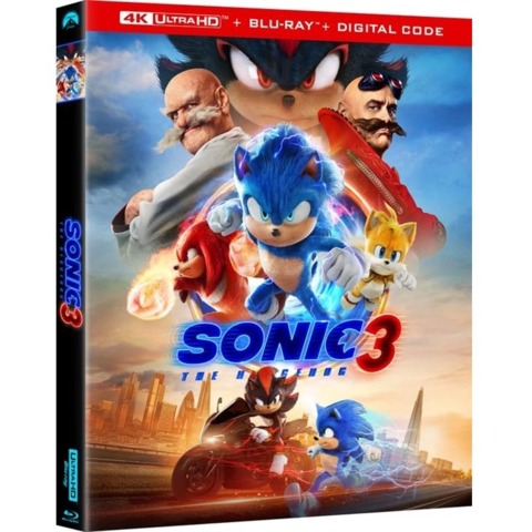 Read more about the article Sonic The Hedgehog 3 4K Blu-Ray Steelbook Is Up For Preorder At Amazon