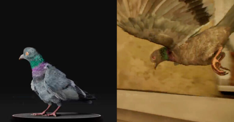 Read more about the article Sweet 3D Pigeon Created for Film