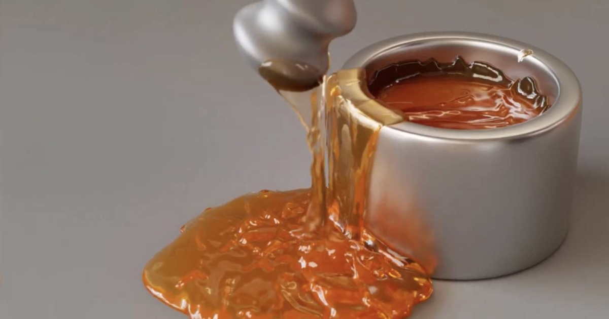 Read more about the article Sweet Honey Simulation Created In Maya With Bifrost’s MPM Solver