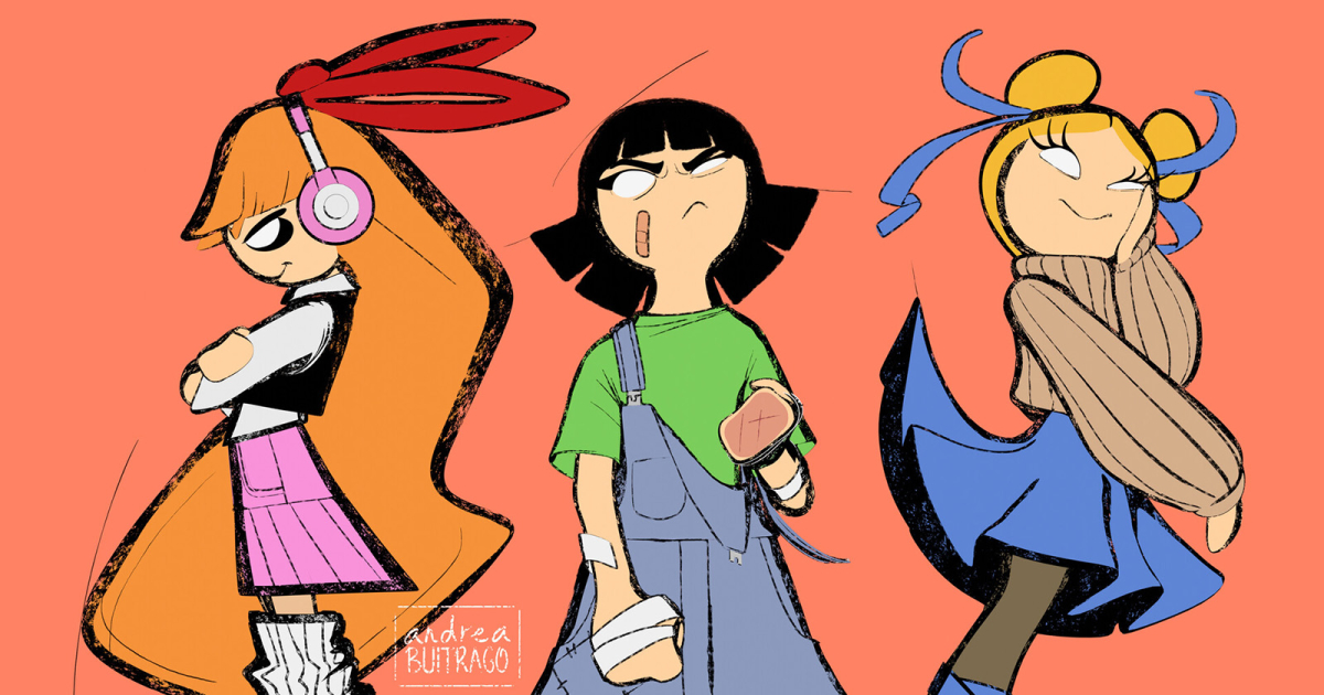 Read more about the article Unusual Take on The Powerpuff Girls in Blender