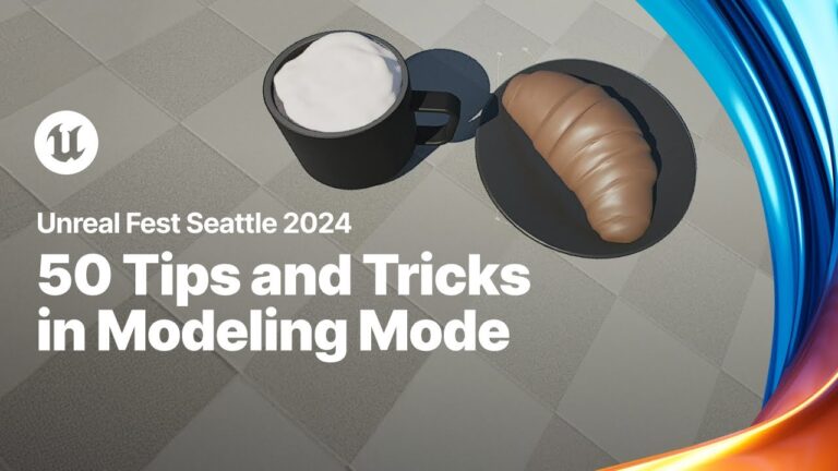 Read more about the article 50 Tips and Tricks in Modeling Mode | Unreal Fest 2024