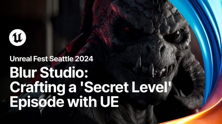 Read more about the article Blur Studio: Crafting an Episode for 'Secret Level' with Unreal Engine | Unreal Fest 2024