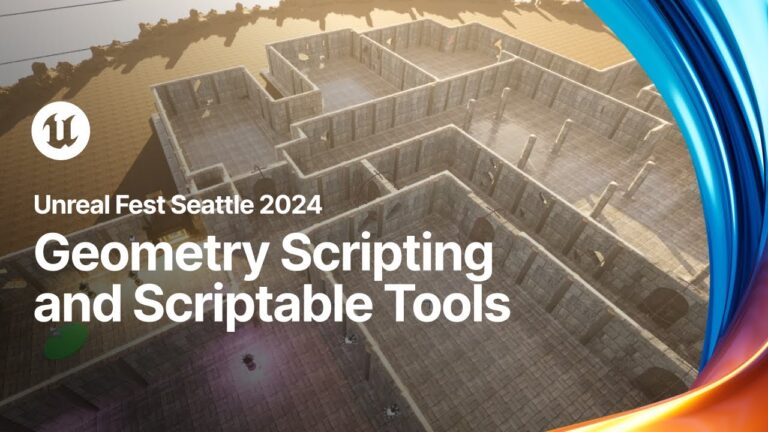 Read more about the article Geometry Scripting and Scriptable Tools | Unreal Fest 2024