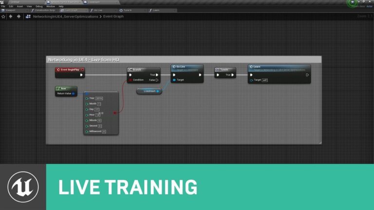 Read more about the article Networking in UE4: Server Optimizations | Live Training | Unreal Engine