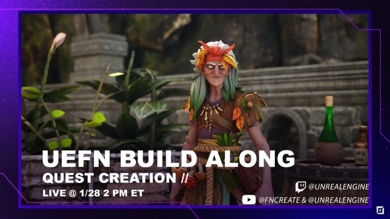 Read more about the article UEFN Build Along | Quest Creation