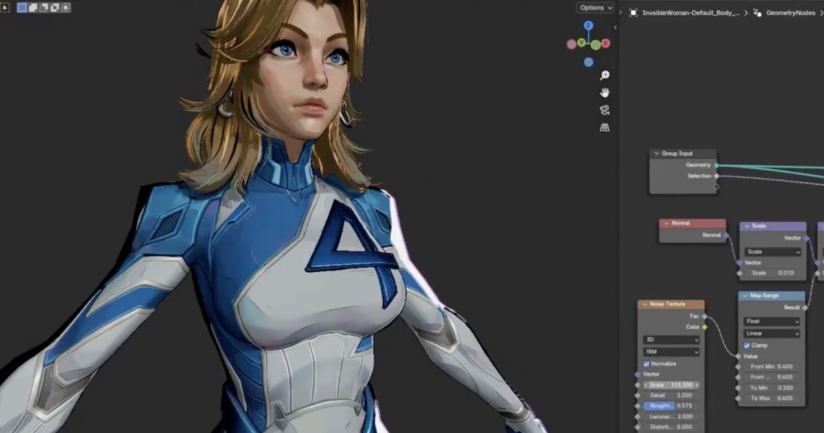 Read more about the article Check Out This Impressive 3D Take on Marvel Rivals’ Invisible Woman