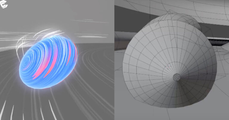 Read more about the article Elaborate Sonic Run VFX on Simple Geometry Made in Blender