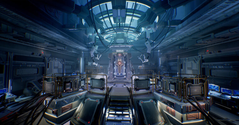 Read more about the article Futuristic Laboratory Set Up in Unreal Engine 5