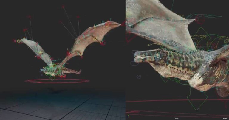 Read more about the article Get Your Hands On This Fully-Rigged Spinosaur Dragon For Maya