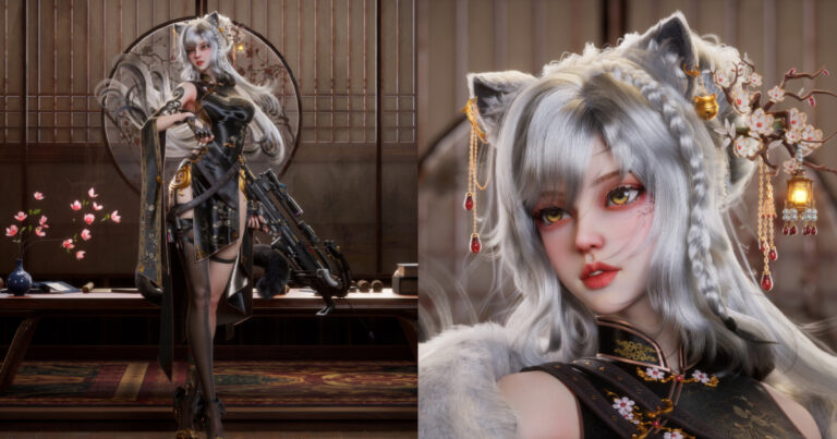 Read more about the article Gorgeous 3D Catgirl Featuring Traditional Chinese Style with Modern Crossbow