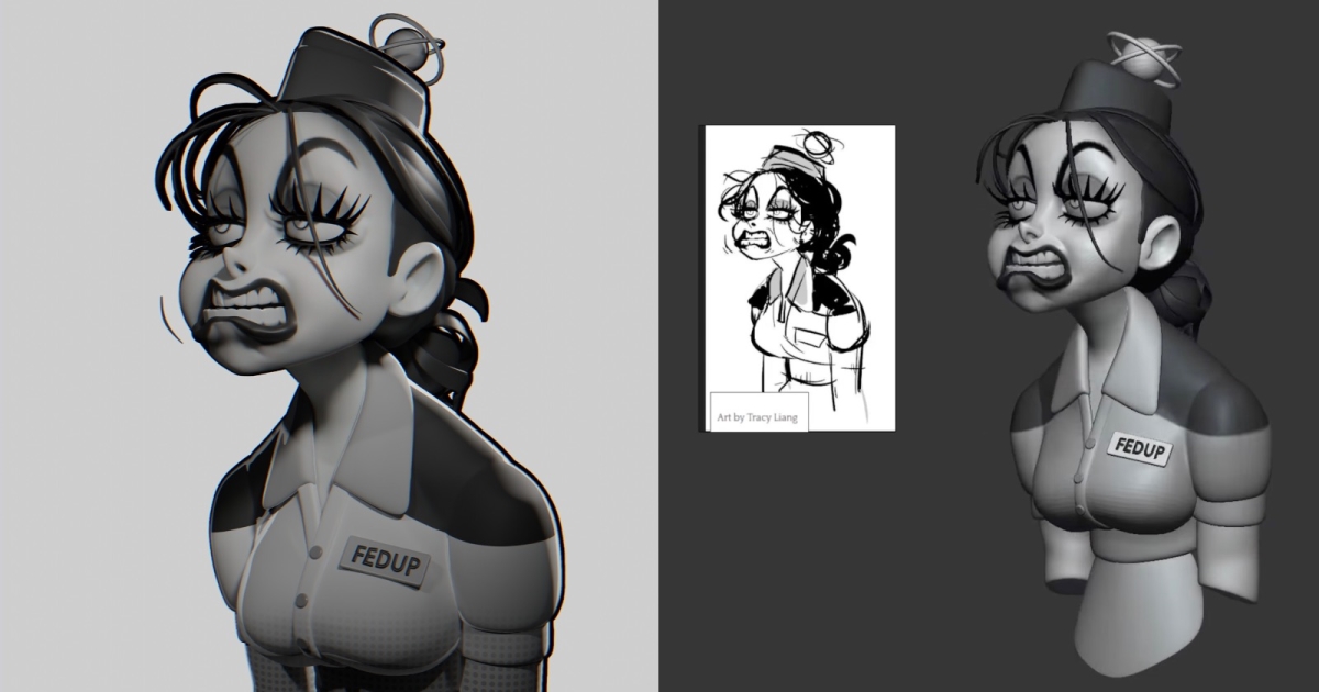 Read more about the article Impressive Stylized 3D Portrait With a Rubber Hose Aesthetic