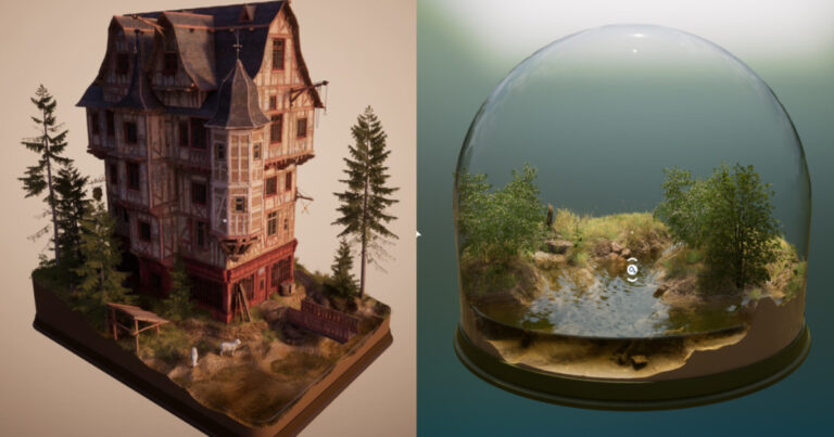 Read more about the article Practice Your 3D Diorama-Making Skills in This Fun Game