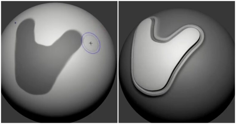 Read more about the article Quick Tip: Adding Shapes to Surfaces in ZBrush With Mask Adjust