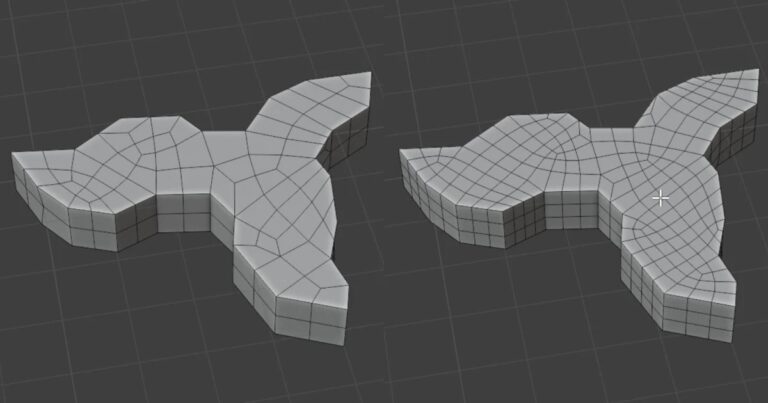 Read more about the article Simple Blender Tool For Converting N-Gon Faces To Quads