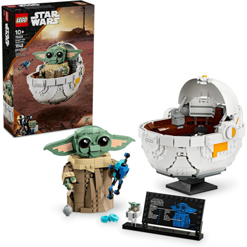 Read more about the article Six New Star Wars Lego Sets Available Now, Including Baby Yoda And The Hover Pram