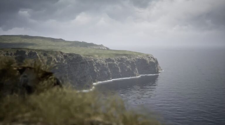 Read more about the article Stunning Scotland Coastal Cliff Environment Brought To Life With Houdini & UE5