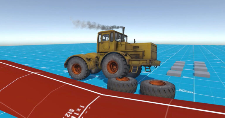 Read more about the article This Tractor Tire Simulation Set Up in Unity Is Surprisingly Satisfying