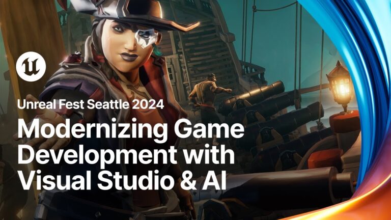 Read more about the article Modernizing Game Development with Visual Studio and AI | Unreal Fest 2024