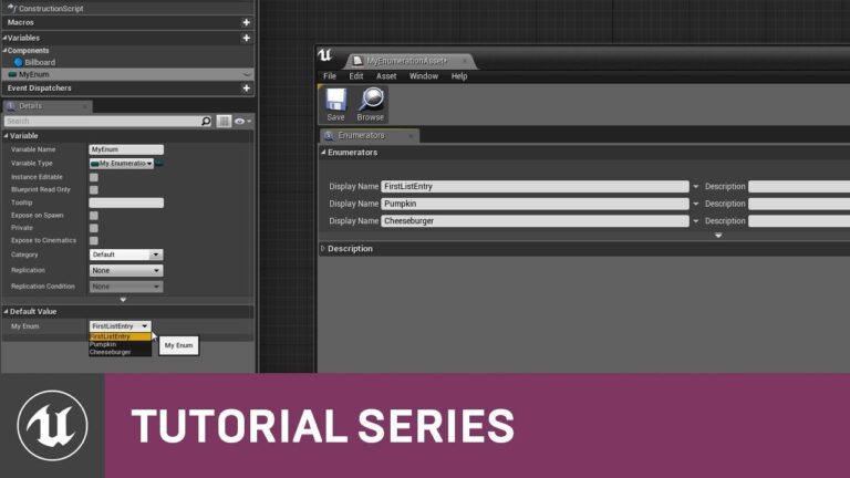 Read more about the article Blueprint Essentials: Enum Variables | 05 | v4.2 Tutorial Series | Unreal Engine