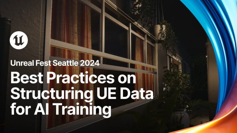 Read more about the article Golden Dataset: Best Practices on Structuring Unreal Engine Data for AI Training | Unreal Fest 2024