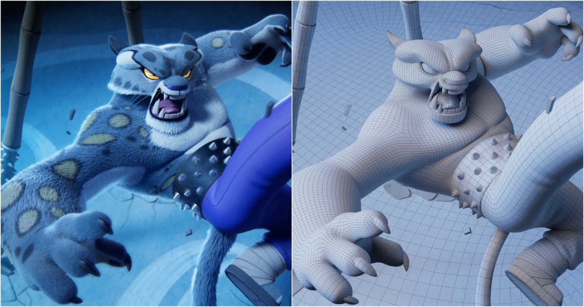 Read more about the article An Amazing 3D Take on Tai Lung from Kung Fu Panda Made with ZBrush