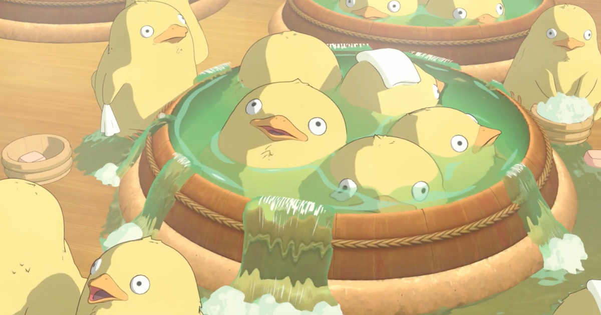 Read more about the article Artist Reacreated Duck Bath from Spirited Away in Unity