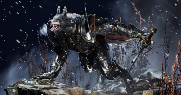 Read more about the article Check Out This Awesome 3D Wolf-Knight Created with ZBrush & UE5