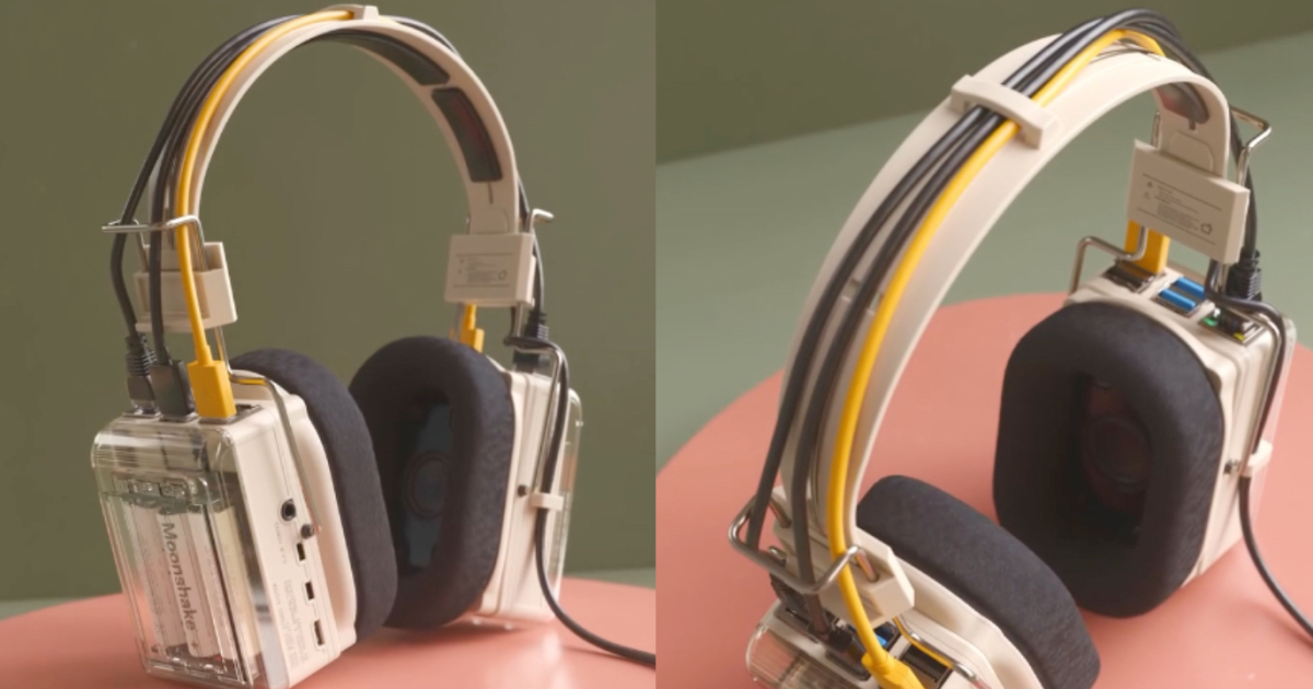 Read more about the article Check Out This Cool Blender Design of Literally Wired Headphones