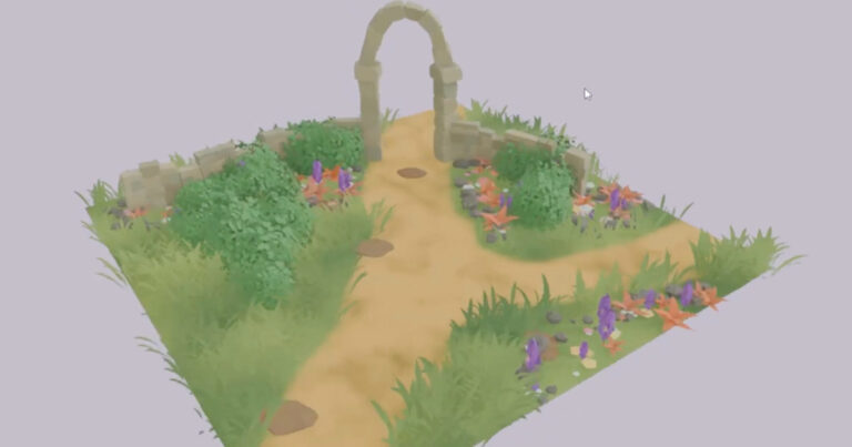 Read more about the article Check Out This Tiny Glade-Like Procedural Environment Tool